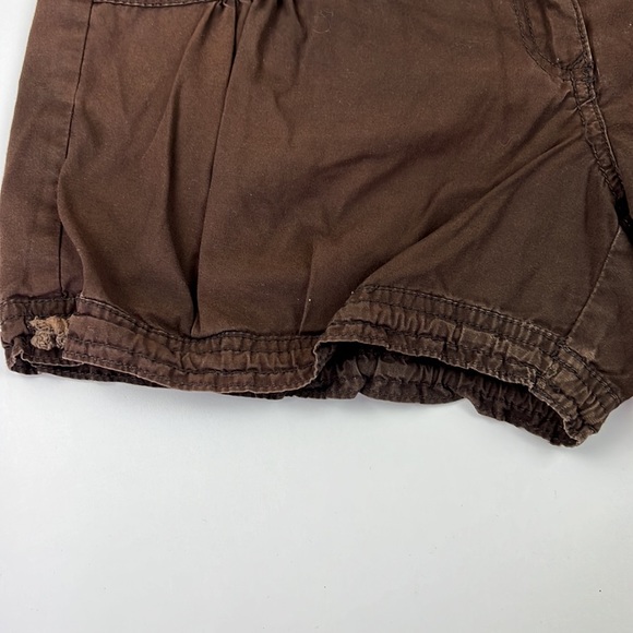 Sunset Surf Co Brown Pleated Shorts - Picture 3 of 11